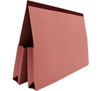 Exacompta Guildhall Document Wallet A4, Foolscap Manila 315 gsm 35.5 (W) x 0.6 (D) x 24.9 (H) cm Pink Pack of 25