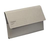 Exacompta Guildhall Document Wallet GDW1-GRYZ A4, Foolscap Manila 35.6 (W) x 0.3 (D) x 24.5 (H) cm Grey Pack of 50
