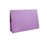 Exacompta Guildhall Double Pocket Legal Wallet Foolscap Mauve Pack 25