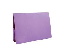 Exacompta Guildhall Double Pocket Legal Wallet Foolscap Mauve (Pack of 25) 37214