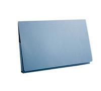 Exacompta Guildhall Full Flap Pocket Wallet, 315gsm, Foolscap - Blue, Pack of 50