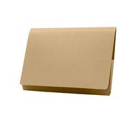 Exacompta Guildhall Document Wallet PW2-BUFZ – Full Flap 315gsm Foolscap 35mm – Pack of 50