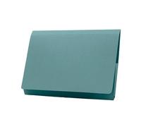 Exacompta Guildhall Full Flap Pocket Wallet, 315gsm, Foolscap - Blue, Pack of 50