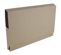 Exacompta Guildhall Full Flap Pocket Wallet Foolscap Buff (Pack of 50) PW2-BUF