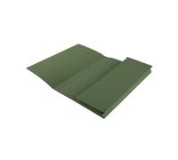 Exacompta Guildhall Full Flap Pocket Wallet, 315Gsm, Foolscap - Green, Pack Of 50