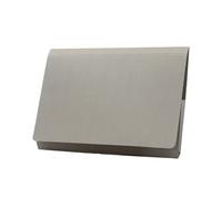 Exacompta Pocket Wallet Guildhall Full Flap Foolscap 315gsm Grey – Pack of 50 (PW2-GREY)