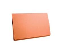Exacompta - Ref PW2-ORGZ - Guildhall - Full Flap Pocket Wallet, 35x 24.2cm, Holds A4 & Foolscap Documents, 315gsm Quality Heavyweight Manilla, Foolscap - Orange, Pack of 50