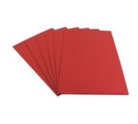 Exacompta Pocket Wallet Guildhall Full Flap 315gsm Foolscap 35mm Red Pack of 50