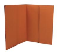 Exacompta Guildhall Legal Double Pocket Wallet Foolscap Orange (Pack of 25) 214-ORG