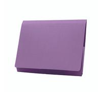 Exacompta Guildhall Brief Size Pocket Wallet 14x10in Mauve (50 Pack)
