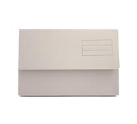 Exacompta Guildhall Plain Document Wallet, Pack of 50, 345x245 mm, 250 GSM - Buff