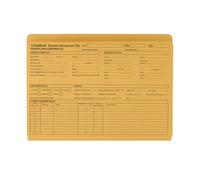 Exacompta Guildhall Pre-Printed Human Resources File 315gsm Yellow 211/1300Z