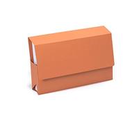 Exacompta Guildhall Probate Wallets, 315 GSM, Foolscap - Orange, Pack of 25
