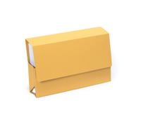 Exacompta Probate Wallets Guildhall 315 gsm Foolscap Yellow Pack of 25