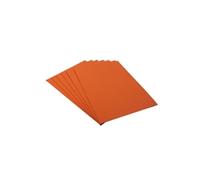 Guildhall Square Cut Folder 315gsm Foolscap Orange (Pack of 100) FS315-ORGZ