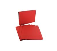 Exacompta - Ref FS315-REDZ - Guildhall - Square Cut Folder, 35 x 24.2cm, 315gsm Premium Heavyweight Manilla, Holds A4 & Foolscap Documents, Blue Angel Certified - Red, Pack of 100