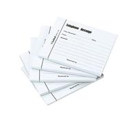 Exacompta Guildhall Telephone Message Pad 100 Sheet Blue (5 Pack)