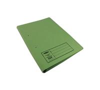 Grand Hall Exacompta - Ref 346-Grnz - Guildhall - Document Spiral Files, 285Gsm Medium Weight Spring Manilla, 355X250mm, Metal Spring