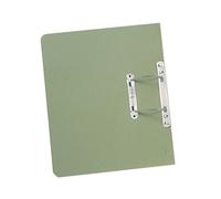 Exacompta Spiral Bound File Folders - Guildhall 348-GRN - Foolscap 315gsm 216x343mm Green Pack of 50