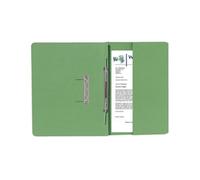Exacompta Guildhall Transfer Spiral Pocket File Foolscap Green Pack 25