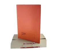 Exacompta Guildhall Transfer Spiral Pocket File Foolscap Orange Pk 25