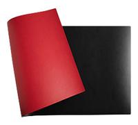 Exacompta Home Office Desk Mat PU (Polyurethane) Black, Red 40 x 80 cm