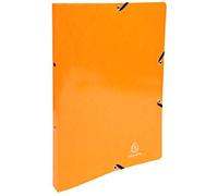 Exacompta Iderama 15 mm Ring Binder Board A4 2 Rings Orange 54884E Pack of 20