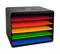 Exacompta Iderama Desktop Drawers Plastic Assorted 5 Drawers 35.5 x 27 x 27.1 cm A4+