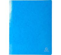 Exacompta Iderama Flat Bar Folder 380806B Glossy coated card 24 (W) x 32 (H) cm Blue 2 Packs of 5