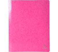 Exacompta Iderama Flat Bar Folder A4 Pink Glossy coated card 355 gsm 200 Sheets Pack of 25