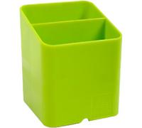 Exacompta Iderama Pen Box Plastic Anise Green 7.4 x 7.6 x 9.3 cm