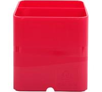 Exacompta Iderama Pen Box Plastic Raspberry 7.4 x 7.4 x 9.3 cm