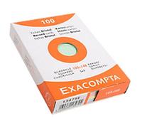 Exacompta Index Cards 13479E A6 Assorted 10.7 x 15 x 2.5 cm Pack of 10
