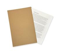 Exacompta Kraft liner Square Cut Folder, 170gsm, Foolscap - Buff, Pack of 100