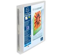 Exacompta 51568E ring binder A4. A4+ Transparent. White