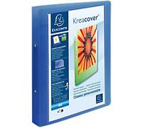 Exacompta Kreacover 30 mm Presentation Binder PP (Polypropylene) A4 2 Rings Assorted 54869E Pack of 12