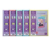 Exacompta Kreacover Pastel Display Book 20 Pockets A5 Assorted Pack of 10