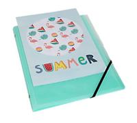 Exacompta Kréacover Pastel Multipart File 56279E A4 PP (Polypropylene) Assorted 24.5 (W) x 1.1 (D) x 32 (H) cm Pack of 10