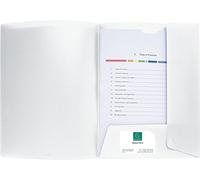 Exacompta Kreacover Presentation File Personalisable Polypropylene A4 White Ref 43008E [Pack of 30]