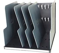 Exacompta Letter Sorter Plastic Black, Grey