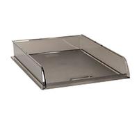 Exacompta - Ref. 10027D - set of 6 B4 letter trays - dimensions 35.4x27.2x6.4 cm - for B4 format documents - folders or folders - translucent gray color