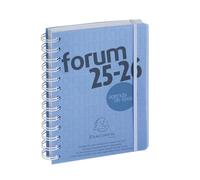 Exacompta Linicolor Forum Diary Daily Academic August 2017 to July 2018 17 x 12 cm Random Color