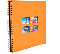 Exacompta Milano Photo Album Spiral Hardback Paper 33 x 35 x 3.3 cm Orange