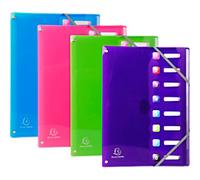 Exacompta Multipart File Special format PP (Polypropylene) 8 Part Assorted Iderama 58680E 24 x 32 cm Pack of 8
