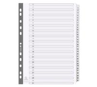Exacompta Mylar Printed 160 GSM Indices