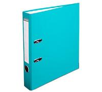 Exacompta Narrow Lever Arch File A4 50 mm Light Green 2 Rings 915413B Cardboard, PP (Polypropylene) Portrait Pack of 20