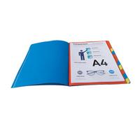 Exacompta Nature Future Elasticated 12-Part File Blue 54122E