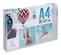 Exacompta Office Literature Display Transparent 65658D 33.7 x 3.8 x 21.3 cm 65658D Pack of 5