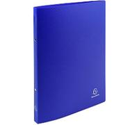 Exacompta Opak 15 mm Ring Binder PP (Polypropylene) A4 2 Rings Blue 54162SE Pack of 25