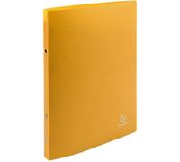 Exacompta Opak 15 mm Ring Binder PP (Polypropylene) A4 2 Rings Yellow 54196SE Pack of 25